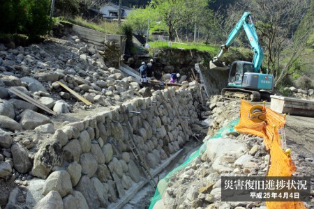 串川河川災害復旧工事