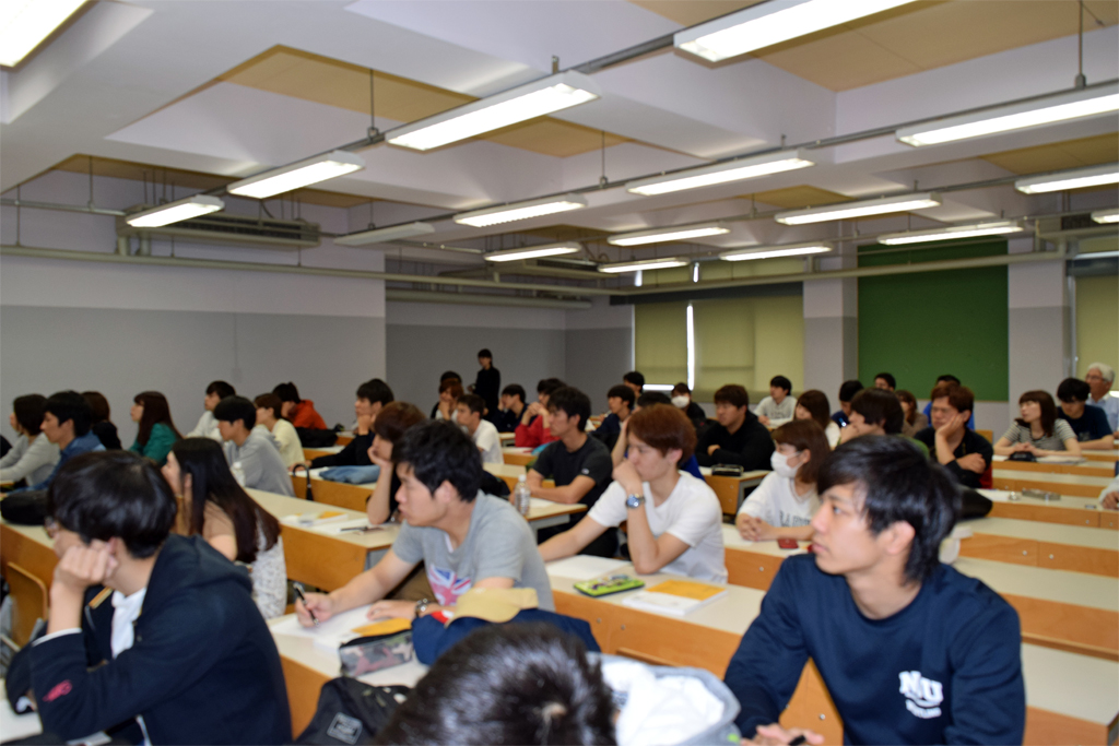 日本文理大学で講演会