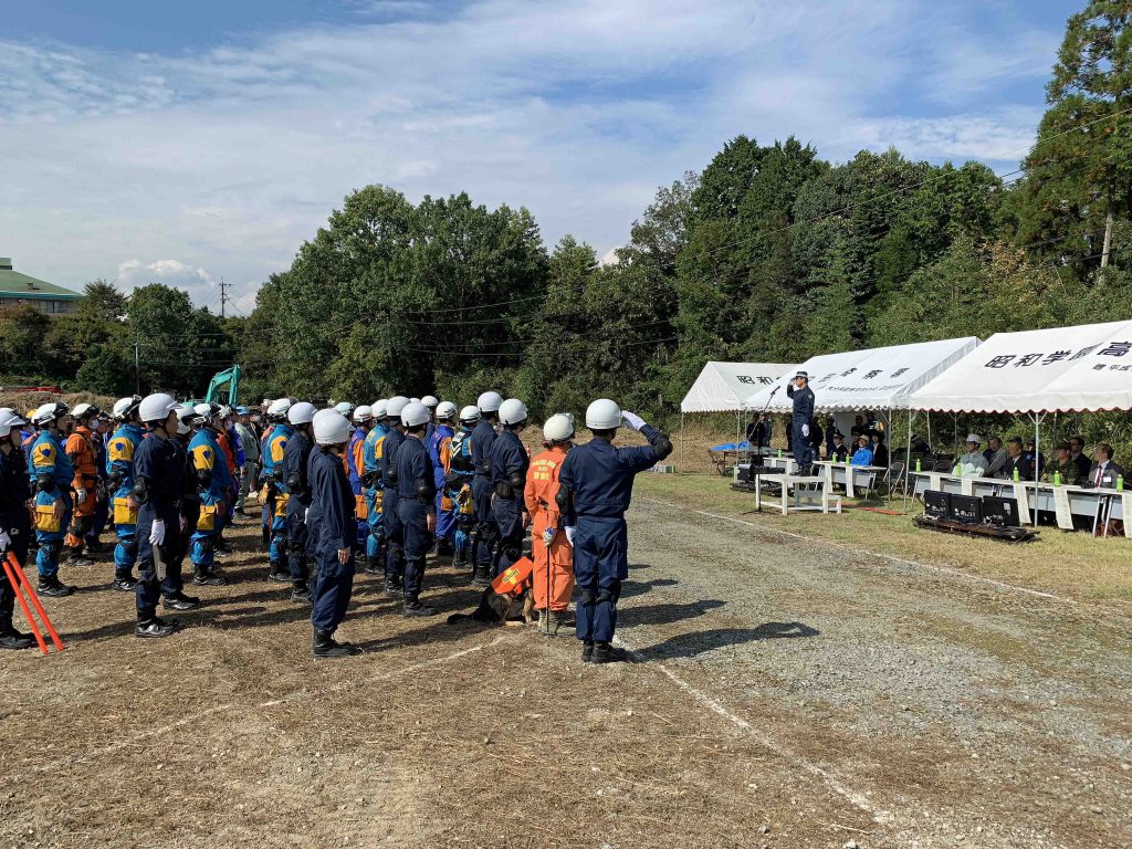 日田地区災害救助連携訓練