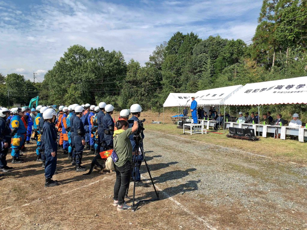 日田地区災害救助連携訓練